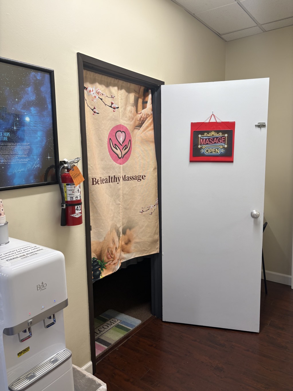 Be Healthy Massage entrance